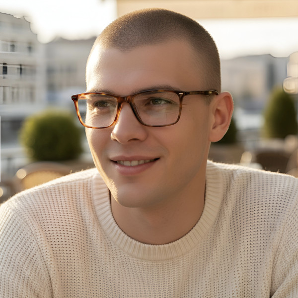 Armação de Óculos Quadrado MC3623 Tartaruga